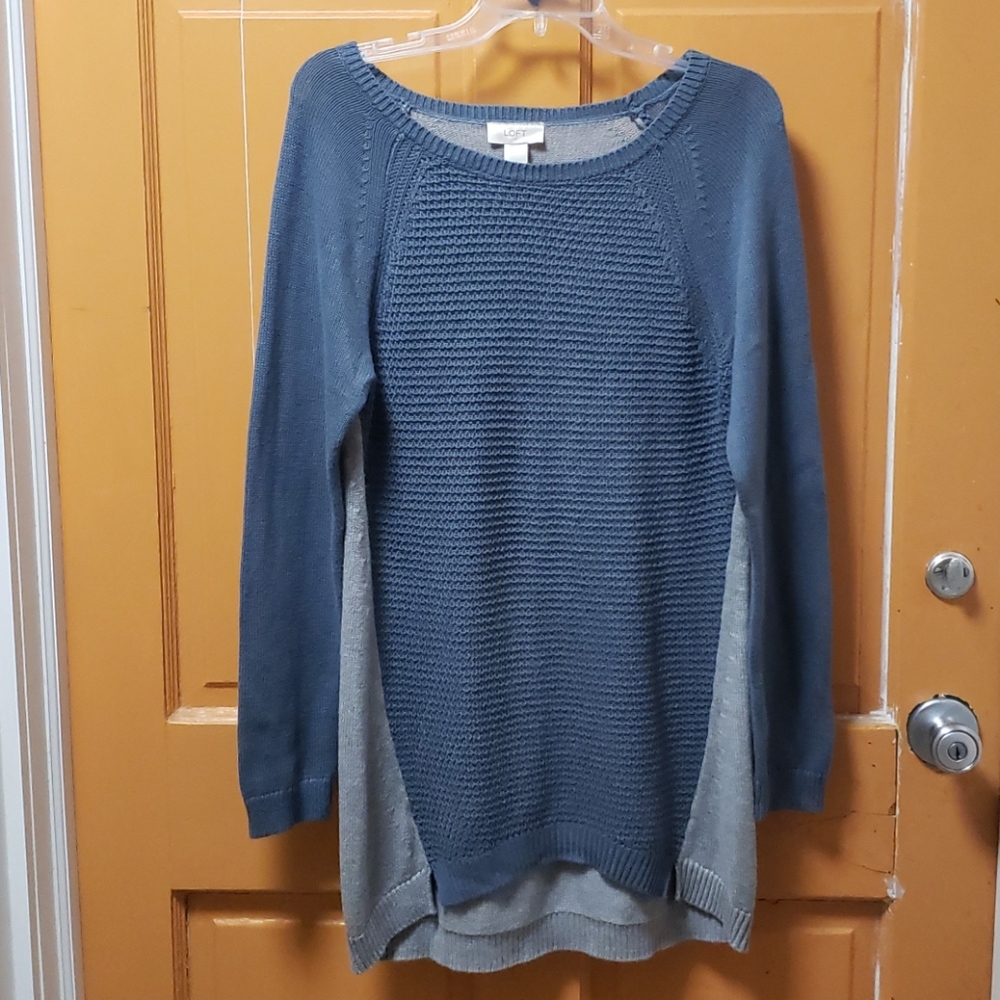 Loft Long Sweater Tunic size M Medium EUC!